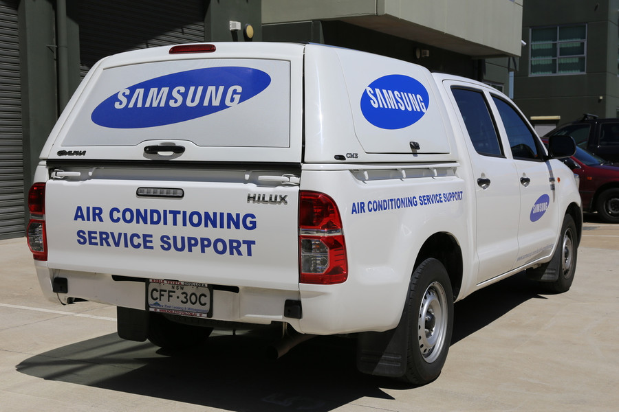 Samsung Ute with High Quality Cast Vinyl