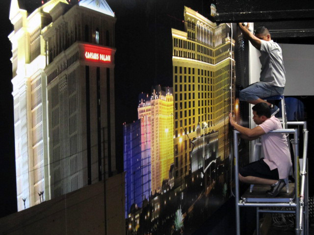 City Nightclub Standard Wall Graphics with Matte Laminate