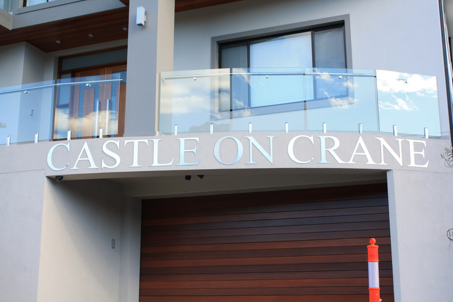 Residential Stainless Steel 3D Sign