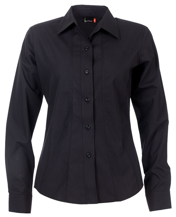 Ladies Aston L/S Sleeves Business Shirt
(Black)