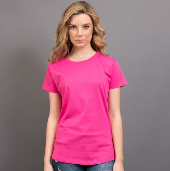 Ladies Surf T-Shirt 
(Hot Pink)