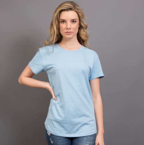 Ladies Surf T-Shirt 
(Sky Blue)