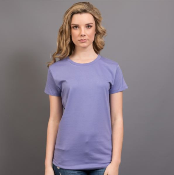 Ladies Surf T-Shirt 
(Pale Purple)