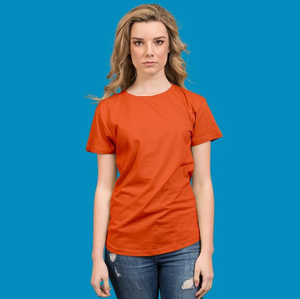Ladies Surf T-Shirt 
(Orange)