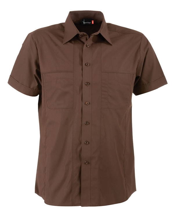 Mens Aston Business Shirt
(Chocolate)