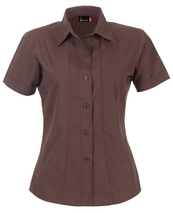 Ladies Aston Business Shirt
(Chocolate)