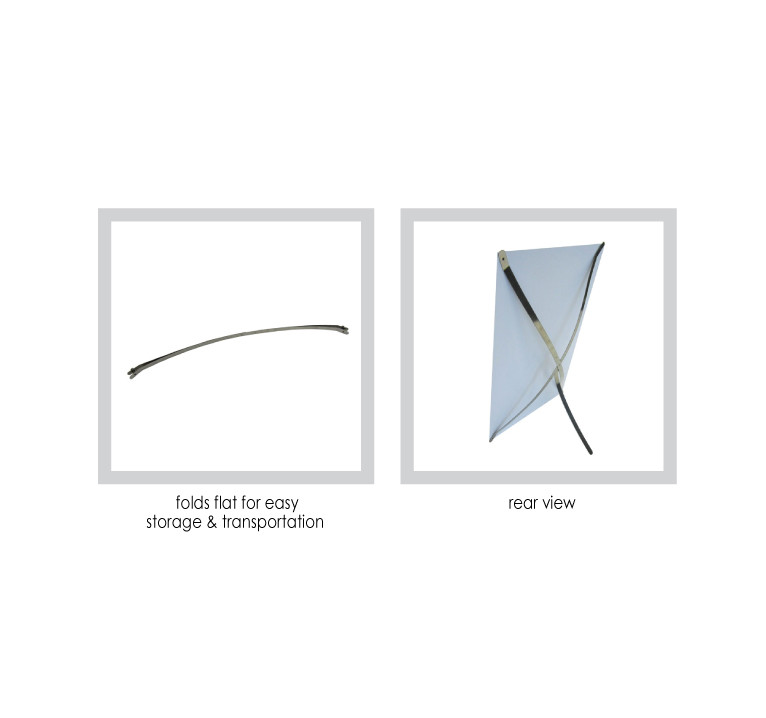Kite X-Banner Stand Features