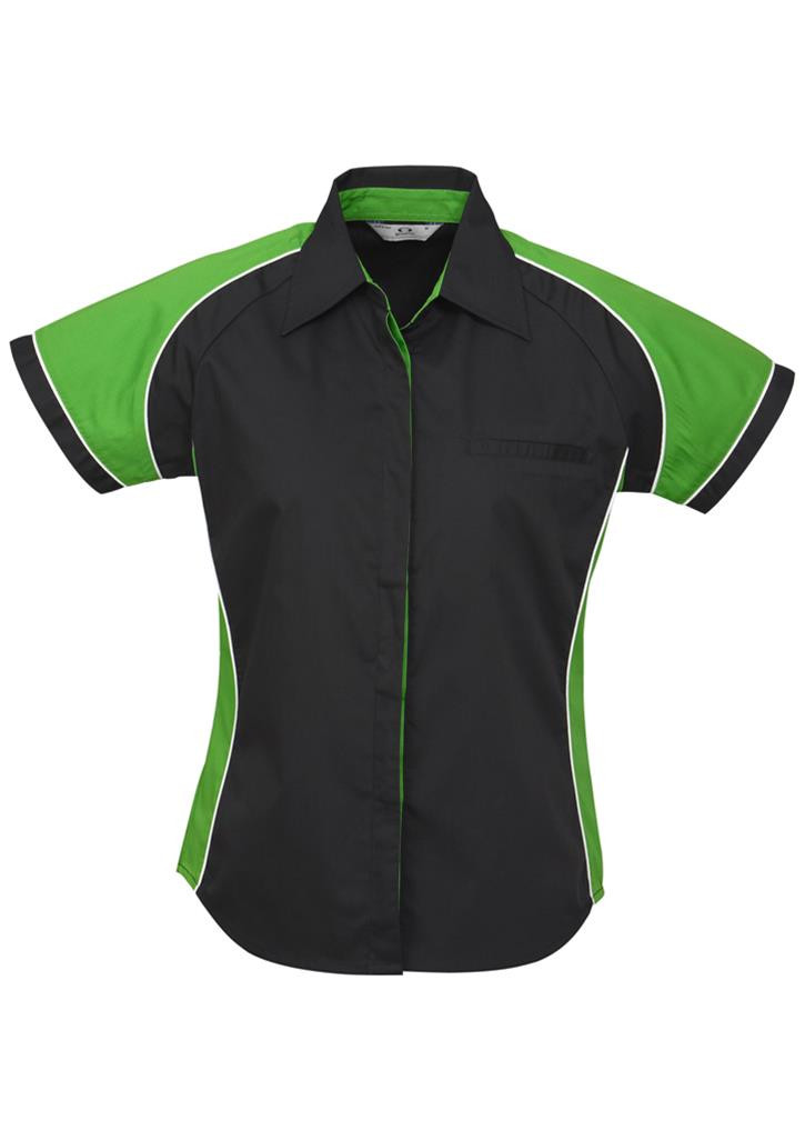 Ladies Nitro S/S - Black/Green