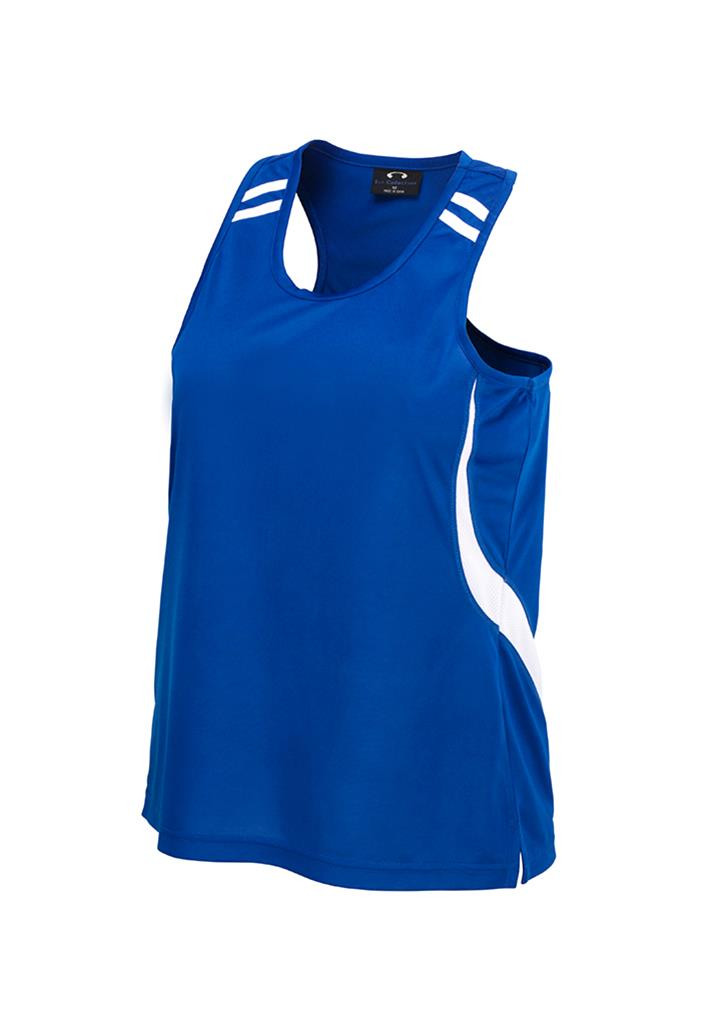 Kids Flash Singlet
(Royal Blue/White)