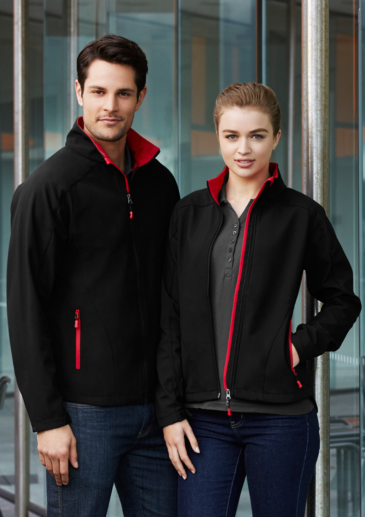 Geneva Jacket (Black/Red)