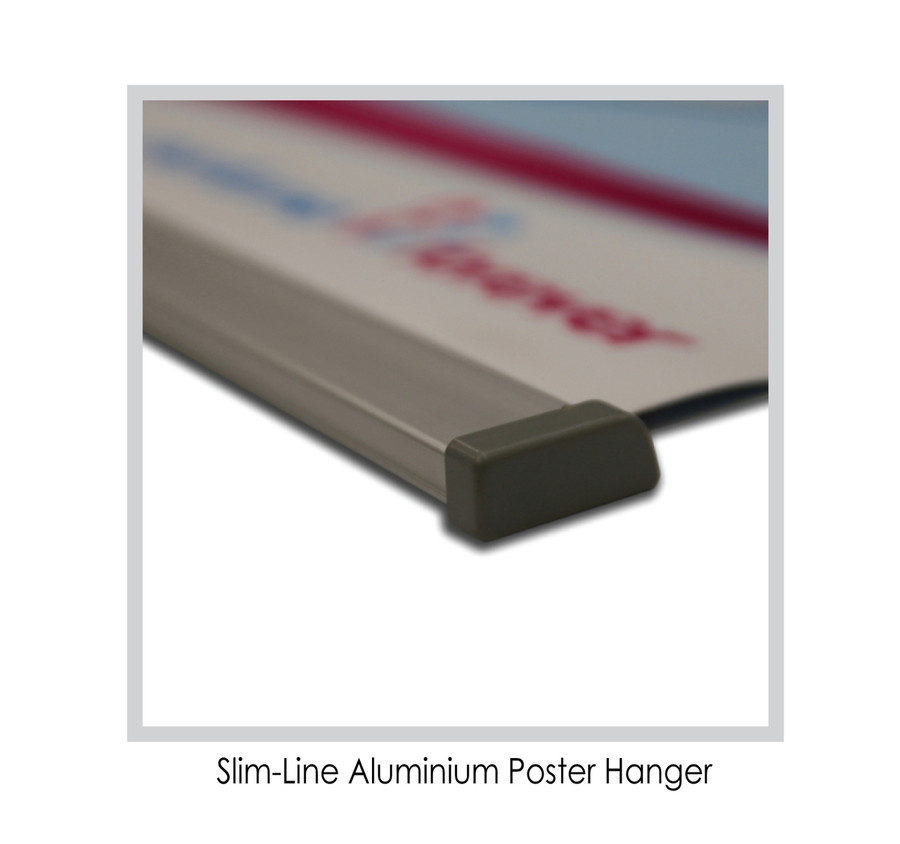 Slim-Line Aluminium Poster Hanger
