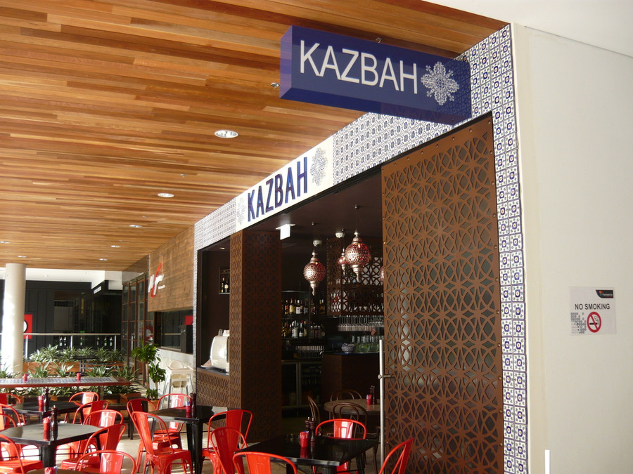 Kazbah Shop Front Signage