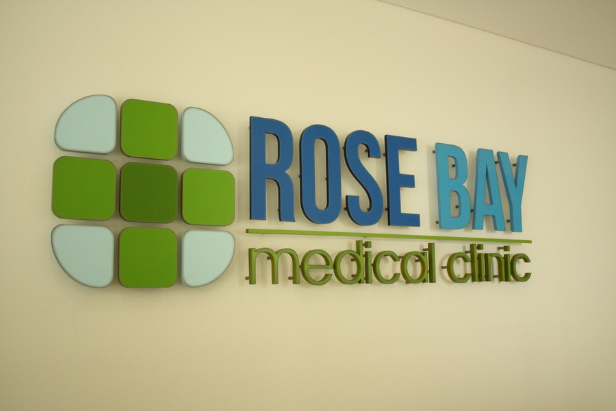 Rose Bay Foyer Signage