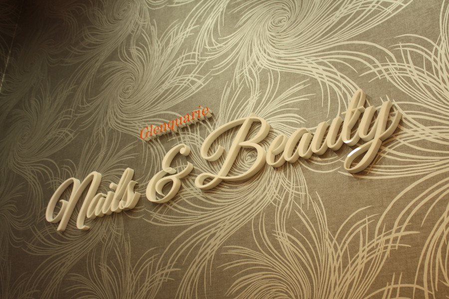 Nail & Beauty Foyer 3D Signage