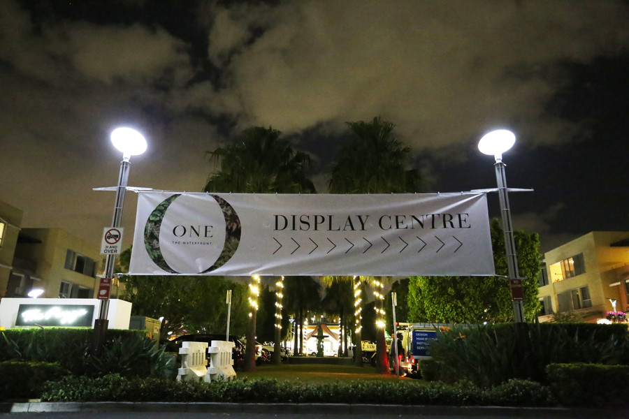 Temporary Banner Sign