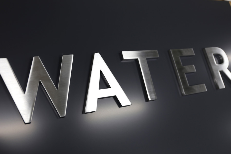 3D Aluminium with Satin Polish