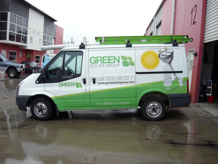 Green Solar 1/2 Wrap