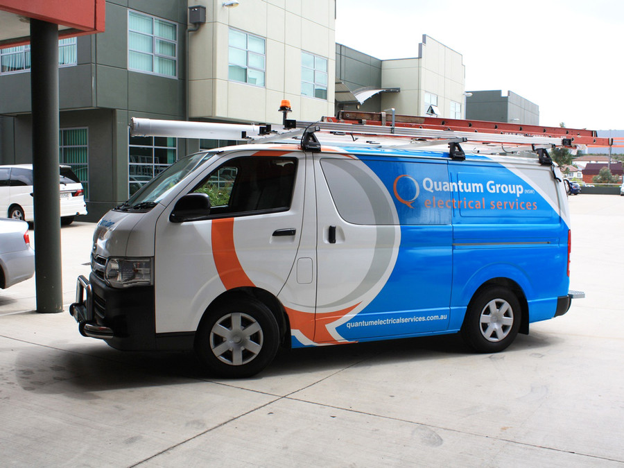 Quantum Electrical Hiace Van Wrap