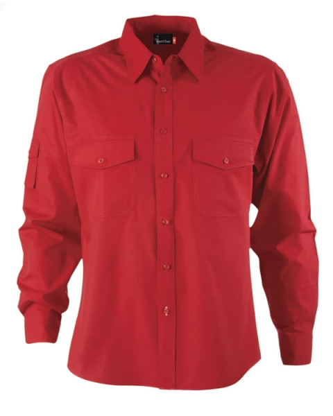 Mens L/S Harley Business Shirt
(Red)
