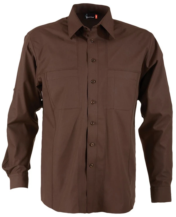 Mens L/S Aston Business Shirt
(Chocolate)