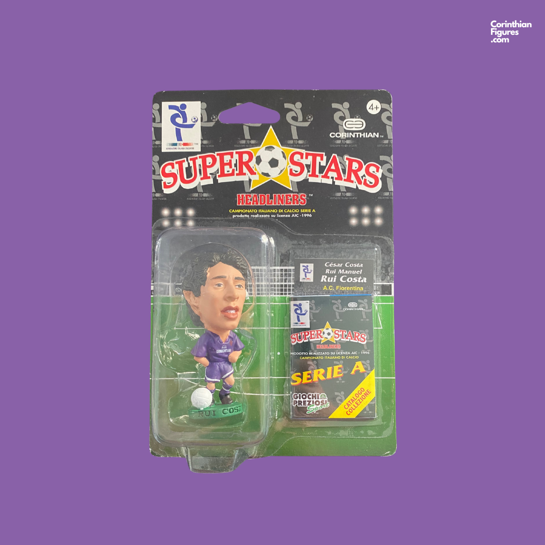 corinthian Rui Costa SUPER CAMPEÕESフィギュア Cesar Rui Costa Fiorentina SER039 Blister