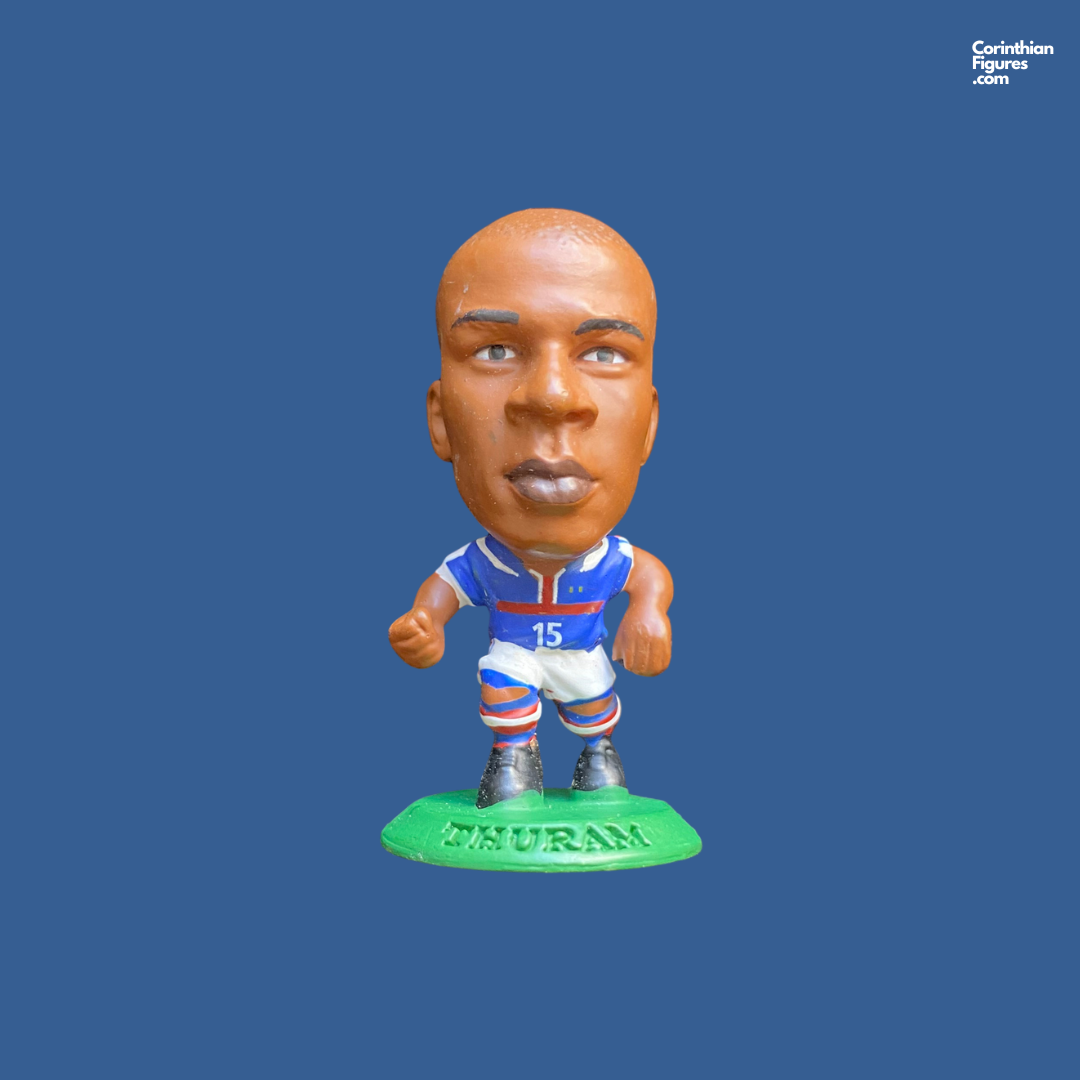 252★サッカー★lilian thuram★prostars★フィギュア Lilian Thuram France MC465 Loose - Corinthian Figures