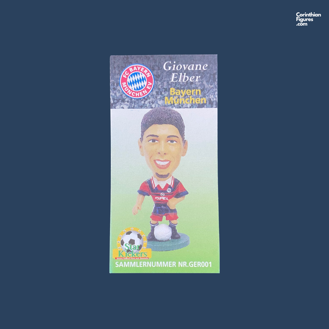 FICHE FOOTBALL ONZE MONDIAL 1999 GIOVANE ELBER BRESIL BAYERN MUNICH