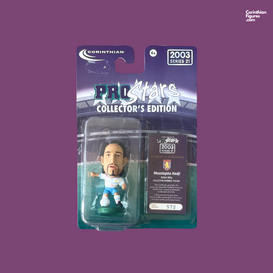スポーツ Corinthian2003 MoustaphaHashi AstonVilla Mustapha Hadji Aston Villa PRO781 Blister