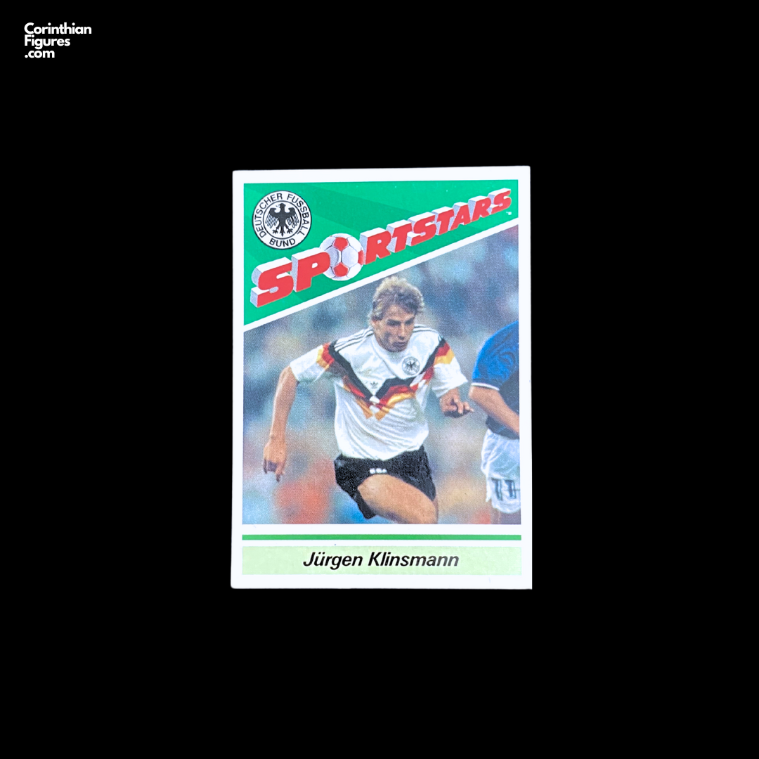 Jurgen Klinsmann West Germany TONKA141 Card Corinthian Figures