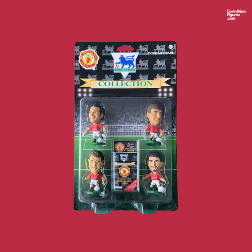 Manchester United 4 Pack A (Giggs, Irwin, Bruce, Keane) MU4A Blister