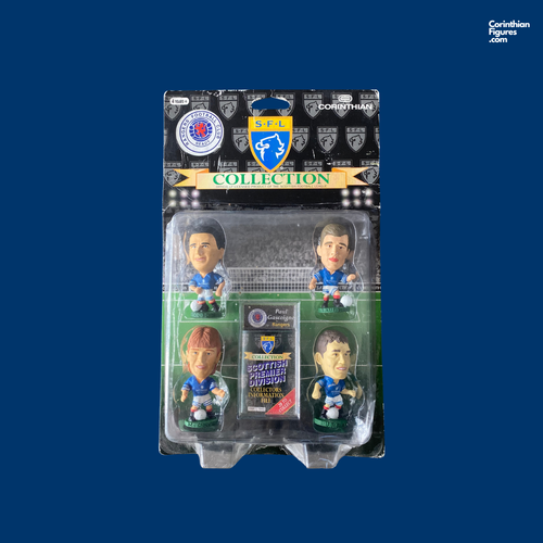 Glasgow Rangers 4 Pack A (McCall, Gascoigne, Steven, Robertson) RG4A Blister
