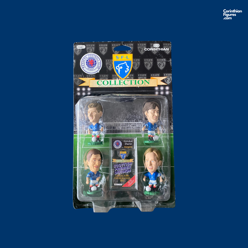 Glasgow Rangers 4 Pack B (Durie, Robertson, Gough, Steven) RG4B Blister