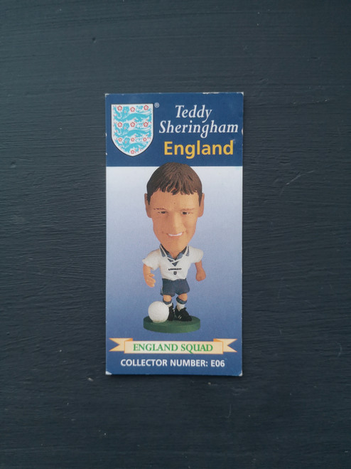 Teddy Sheringham England E06 Card