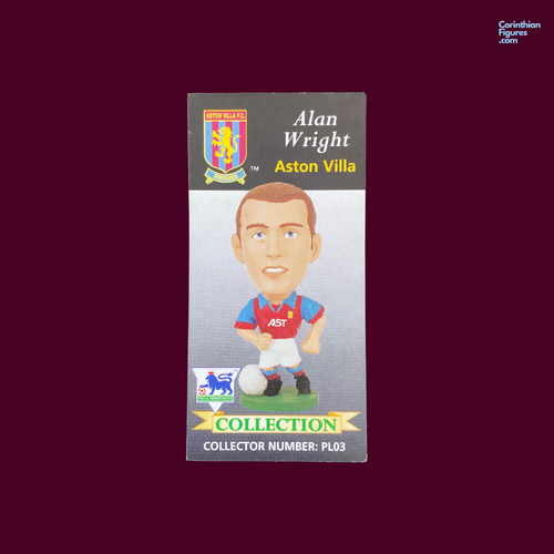 Alan Wright Aston Villa PL03 Card