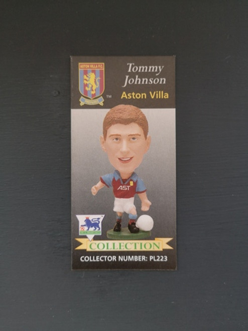 Tommy Johnson Aston Villa PL223 Card