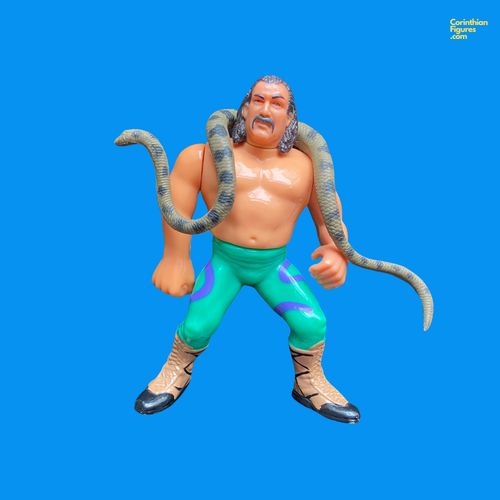 Jake Roberts with Snake Series 1 WWFH118 Loose