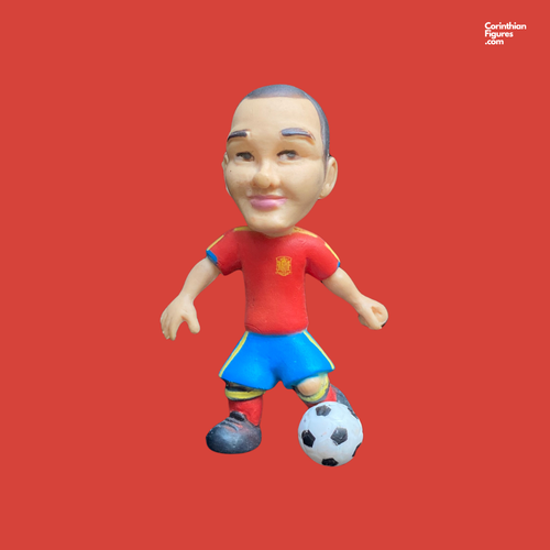 Andres Iniesta Spain COM06 Figure