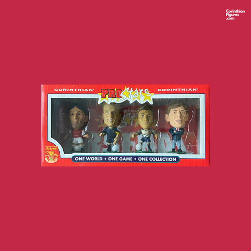 Arsenal 4 Pack B (Wenger, Inamoto, Pires, Bergkamp) 54651 Blister