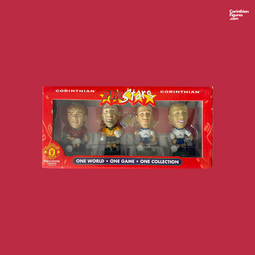 Man Utd 4 Pack 53607 (Scholes, Barthez, Beckham, Brown)