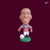 Dwight Yorke Aston Villa PL283 Loose