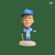 Mark Grace Chicago Cubs MLB050 Loose