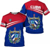 Personalized Cuba 3D T-Shirt - Custom Name
