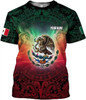 Customized Mexico 3D T-Shirt - Custom Name