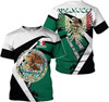 Customized 3D Mexico T-Shirt - Custom Name