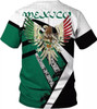 Customized 3D Mexico T-Shirt - Custom Name