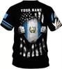 Personalized Guatemala 3D T-Shirt - Custom Name