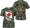 Personalized Canada 3D T-Shirt - Custom Name