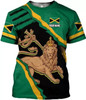 Personalized Jamaica 3D T-Shirt - Custom Name