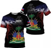 Personalized Haiti Flag T-Shirt - Custom Name