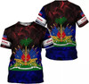 Personalized Haitian 3D T-Shirt - Custom Name